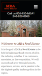 Mobile Screenshot of mba-res.com